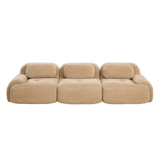Cove Corduroy Modular Cloud Sectional Sofa Dweva