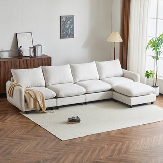 L Shaped Modular Free Combination Sectional Sofa Dweva