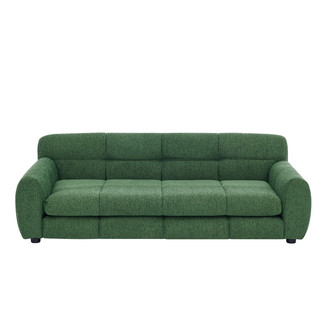 Soft and comfortable pet bed for big and oversized dogs, durable elevated dog sofa bed, comfortable dog sofa, modern and fashionable linen fabric dog sofa-OLIVE GREEN Dweva