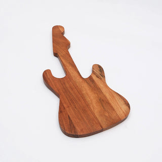 Wooden Platter - Guitar Shape Dweva