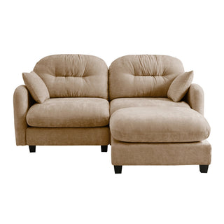 Mira Loveseat With Ottoman Dweva