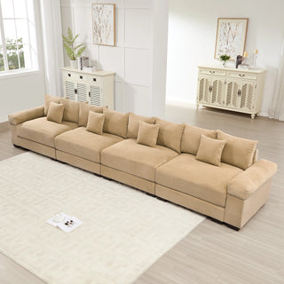 Velora Cloud Modular Sofa - Camel