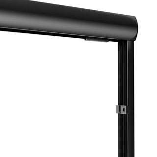60" W x 57" H Aluminum Frame Double Sliding Shower Door, Soft-Close Matte Black Bathtub Door, 1/4" (6mm) Clear Nano-Coated Tempered Glass, Dual Stainless Steel Handles Dweva