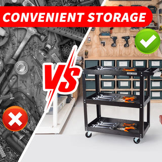 Tool Cart 3-Tier Dweva