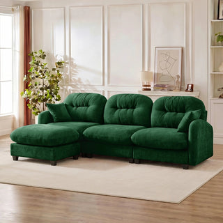 Mira Sofa With Ottoman Dweva