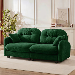 Loveseat Cloud Sectional Couches Dweva