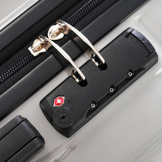 Luggage Set of 3, 20-inch with USB Port, Airline Certified Carry-on Luggage , ABS+PC Hard Shell Luggage with Spinner Wheels,black Dweva