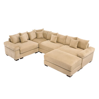 Velora Cloud Modular Sofa - Camel