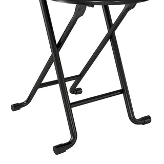 2pcs Folding Stool with Back, Cushioned Padded Folding Stool, Portable Folding Chairs for Outdoor Indoor Kitchen Shop Cafe(Expect Arrival Date 2025/6/30) Dweva