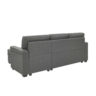 86'' Upholstered Pull-Out Sofa Bed Dweva