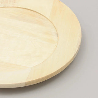 Handcrafted 13" Wood Charger Plate Wooden Dinning Placemat Artisan Wood Tableware Dweva