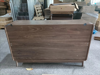 Sideboard Buffet Cabinet With Storage ,Carved 4 Door Sideboard,Multifunctional Accent Cabinet With Adjustable Layer Board For Living Room, Entryway, Hallway, Office, Kitchen and Dining Room Dweva