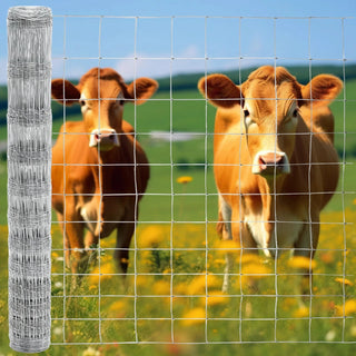 5x164 ft Advanced Weave Farm Enclosures Long-Lasting and Secure Galvanized Farm Fence Dweva