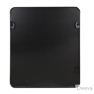 Black 30 "x36" Rectangular Bathroom Wall Mirror Dweva