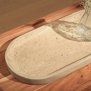 Gracie Oaks Nami Handcrafted Platter/Decorative Tray Dweva