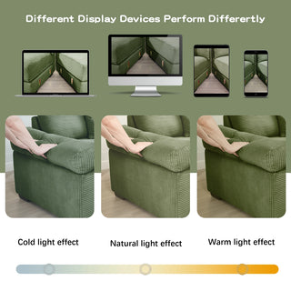 Velora Cloud Modular Sofa - Green