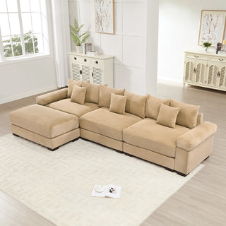 Velora Cloud Modular Sofa - Camel
