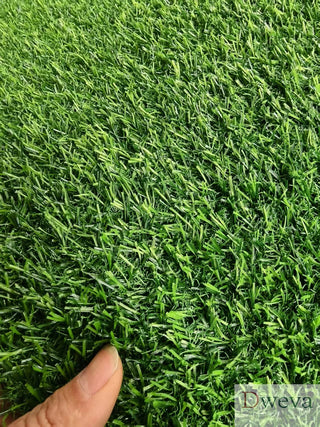 3FT *32FT Artificial turf, professional dog mat large turf outdoor carpet terrace pet lawn, artificial carpet with drainage holes(Grass height 0.78 inches/2cm) Dweva