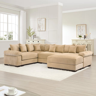 Velora Cloud Modular Sofa - Camel