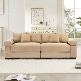 Velora Cloud Modular Sofa - Camel