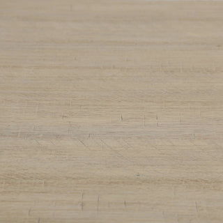 Light Brown MDF Top and White Oak Drawer Living Room Side Table Karo Home