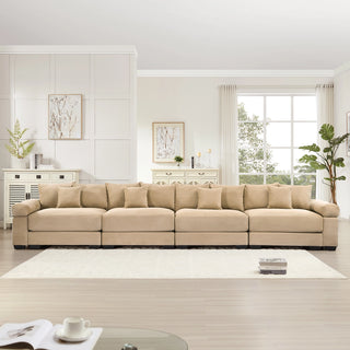 Velora Cloud Modular Sofa - Camel