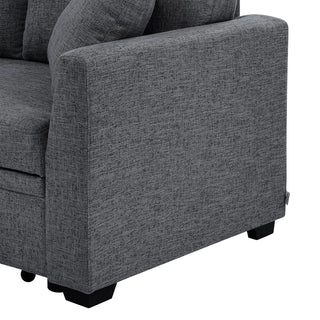Modular Sleeper Sectional Sofa with Storage Dweva