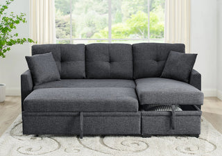 Modular Sleeper Sectional Sofa with Storage Dweva