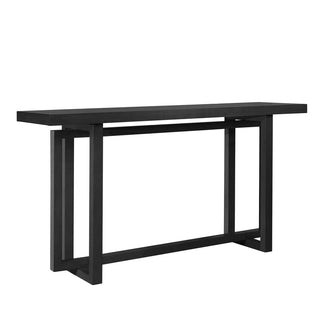 59" Narrow Console Table - MDF Entryway Sofa Table for Hallway, Living Room, Foyer with Space-Saving Design Dweva