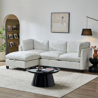 96.5" Sectional Couch Dweva