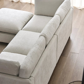 96.5" Sectional Couch Dweva