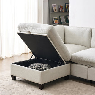96.5" Sectional Couch Dweva