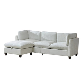 96.5" Sectional Couch Dweva