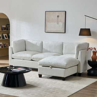 96.5" Sectional Couch Dweva