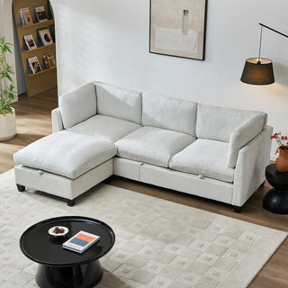 96.5" Sectional Couch Dweva