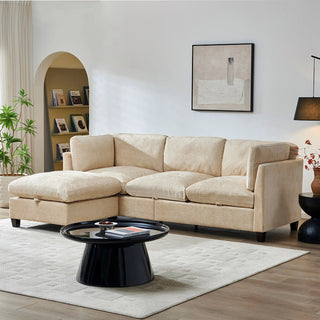 96.5" Sectional Couch Dweva