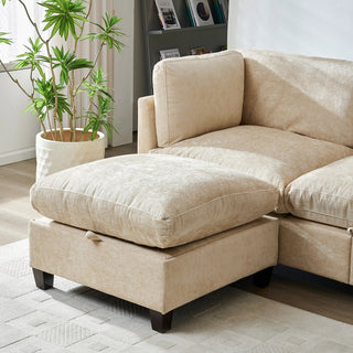 96.5" Sectional Couch Dweva