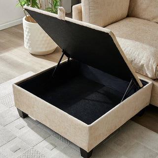 96.5" Sectional Couch Dweva