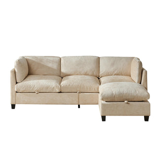 96.5" Sectional Couch Dweva