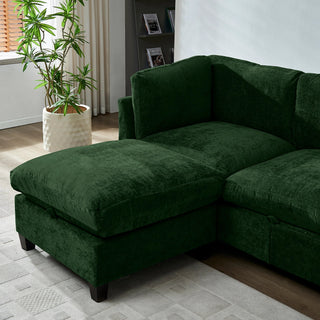 96.5" Sectional Couch Dweva