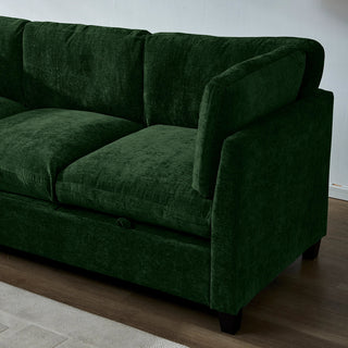 96.5" Sectional Couch Dweva