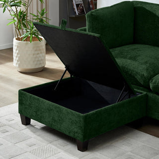 96.5" Sectional Couch Dweva