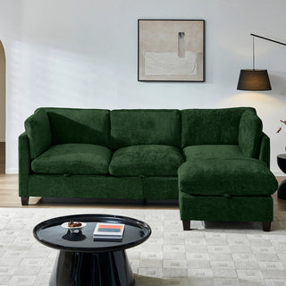 96.5" Sectional Couch Dweva