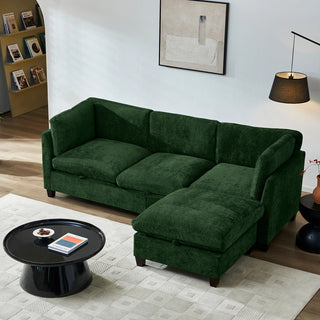 96.5" Sectional Couch Dweva