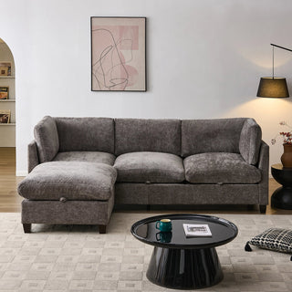 96.5" Sectional Couch Dweva