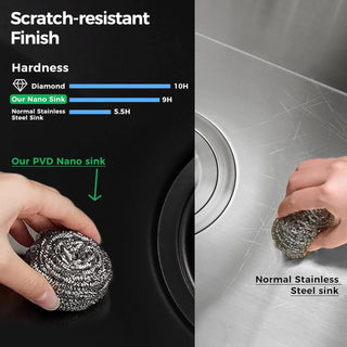 32 Gunmetal Black Undermount Workstation Kitchen Sink-32 x 19 Inch 16 Gauge Stainless Steel Undermount Kitchen Sink, Handmade R10 Radius 10 Inch Deep Undermount Single Bowl Sink with Accessories Dweva