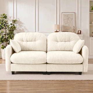 Loveseat Cloud Sectional Couches Dweva