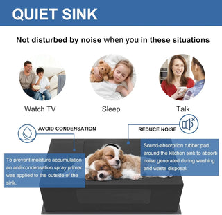 32 Gunmetal Black Undermount Workstation Kitchen Sink-32 x 19 Inch 16 Gauge Stainless Steel Undermount Kitchen Sink, Handmade R10 Radius 10 Inch Deep Undermount Single Bowl Sink with Accessories Dweva