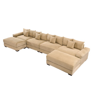 Velora Cloud Modular Sofa - Camel