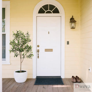 5FT Assembled Artificial Tree Olive Tree with Branches and Fruits Faux Greenery for Indoor Home and Office Decoration 1pc/set Dweva